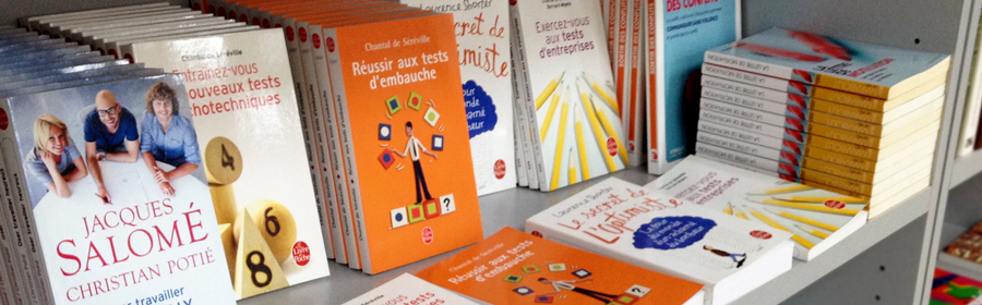 Nos produits et services en librairie